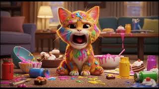 “🌟🐱 Dad Miyo & Kitten: EPIC Mud Adventures! 🚀😂🔥 | Laughs & Thrills!  #cat #miyo #cattales #animation