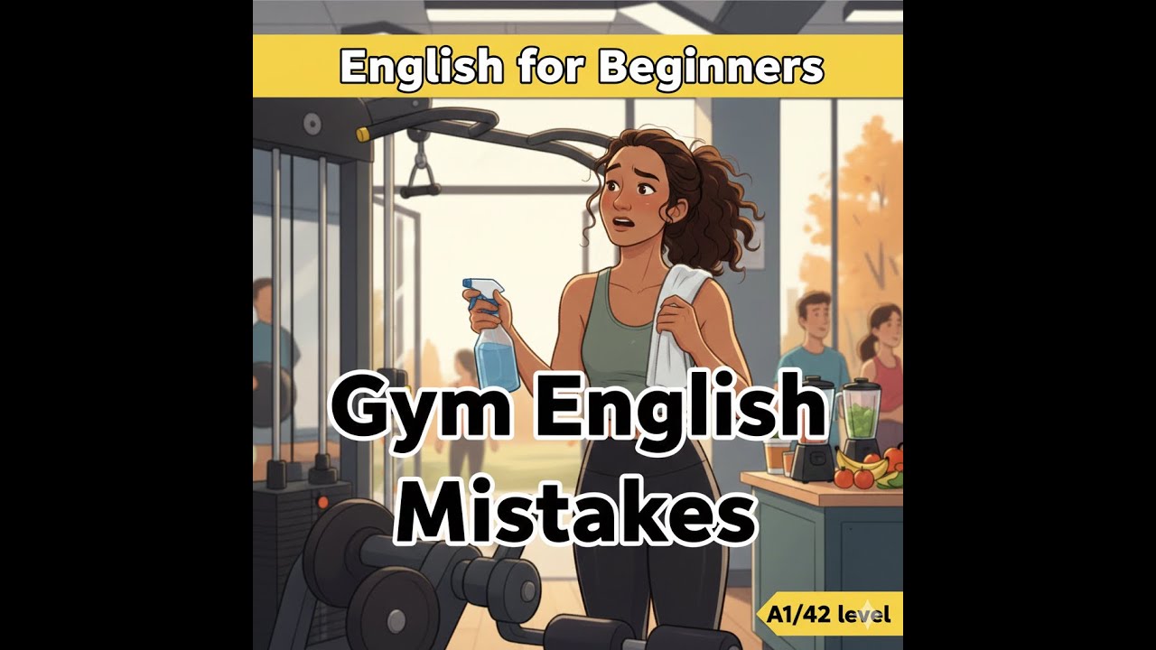 Making English Easier: Interactive Gym Conversation for Beginners | Ask for Help Confidently
