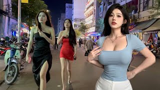 Vietnam nightlife 2024 | Best streets in Saigon, Ho Chi Minh | night walk
