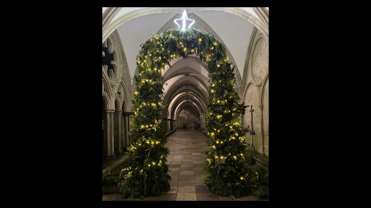 Merry Christmas A Happy New Year 2025 SALISBURY CATHEDRAL merry-christmas-a-happy-new-year-2025-salisbury-cathedral