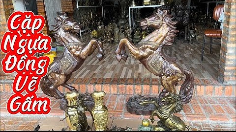 Cặp Ngựa Siu To _ Phật Di Lạc _ Đỉnh Tam Hạc. Tối 4/8 #đồcổcầnthơ #đồcổ #lưđồng