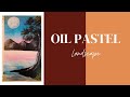 Landscape using oil pastel colours  artista diksha  art drawing asmr