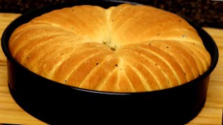 ኬክ የመሰለ የዳቦ አገጋገር ያለ ኮባ ድካም የሌለው በቀላል ዘዴ ||Ethiopian Food || Bread recipe
