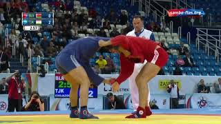 Sambo PAPOU (BLR) - KHOJAZODA (TJK) World Champioships 2017