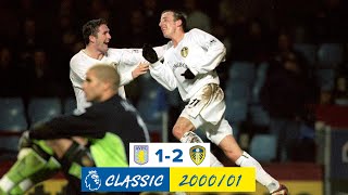 Aston Villa 1-2 Leeds United 2000/01