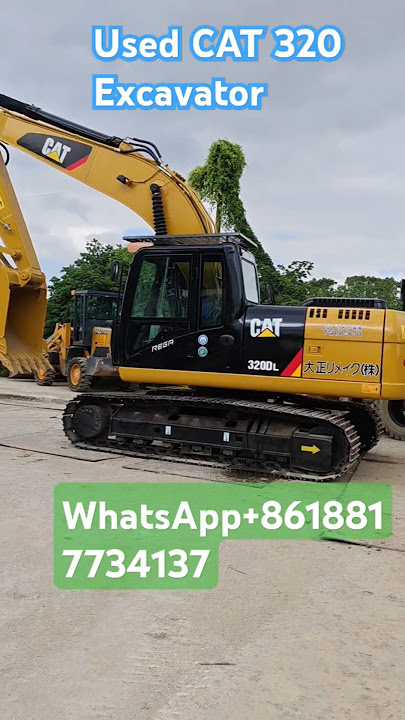 CAT 320 Excavators are of high quality and can be delivered worldwide