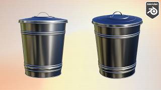 Easy Blender Guide: Creating a Dustbin in 3D Guide