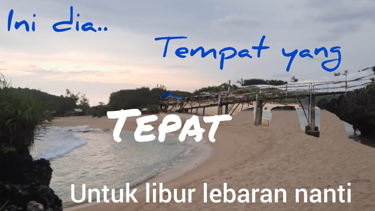 Sore di pantai SARANGAN  & SADRANAN#sarangan #sadranan #southbeach #wisatajogja