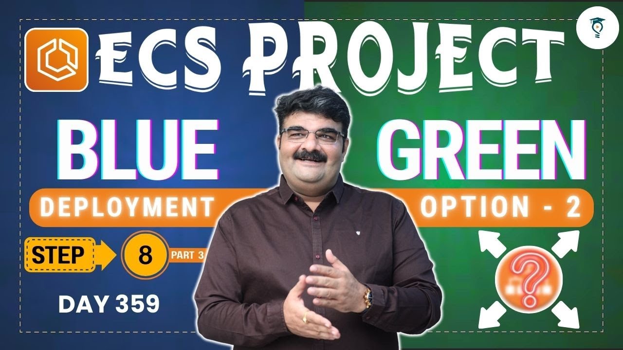 Day 359 ECS Project Step 8 | AWS ECS Blue Green Deployment | ECS ...