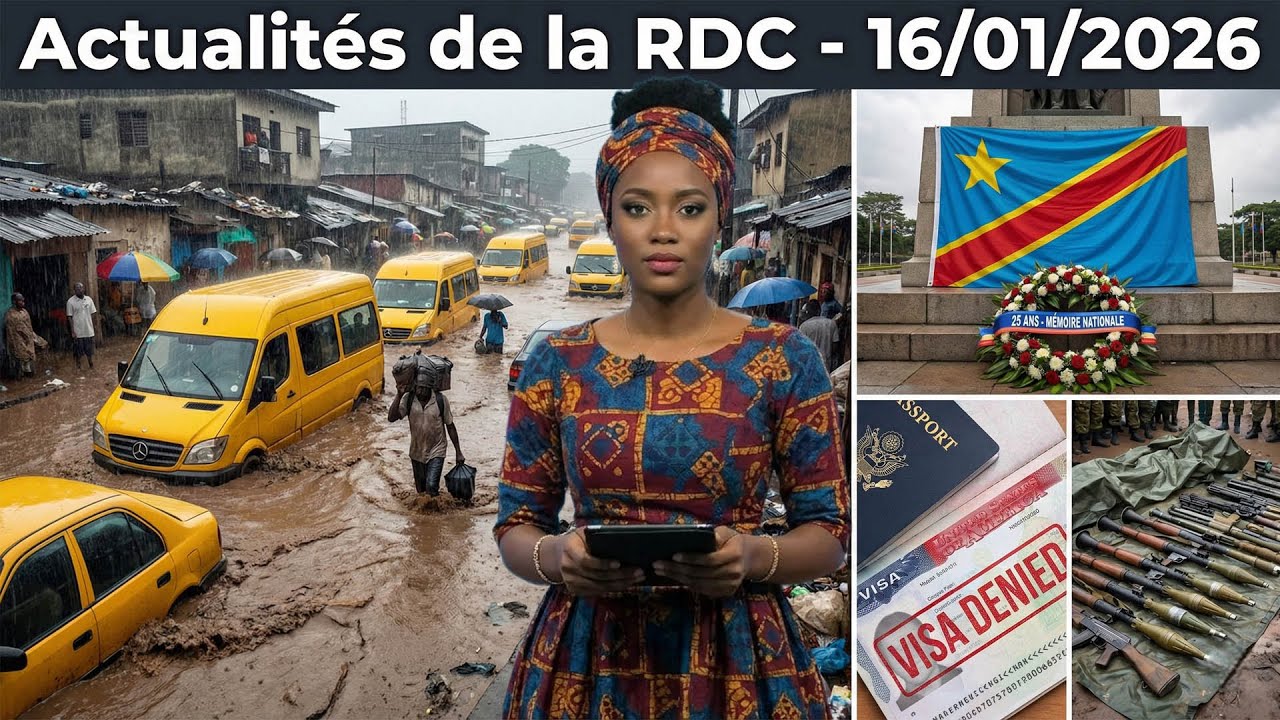 INSIDE NEWS RDC | 16.01.2026 | KINSHASA SOUS LES EAUX & L'HÉRITAGE KABILA