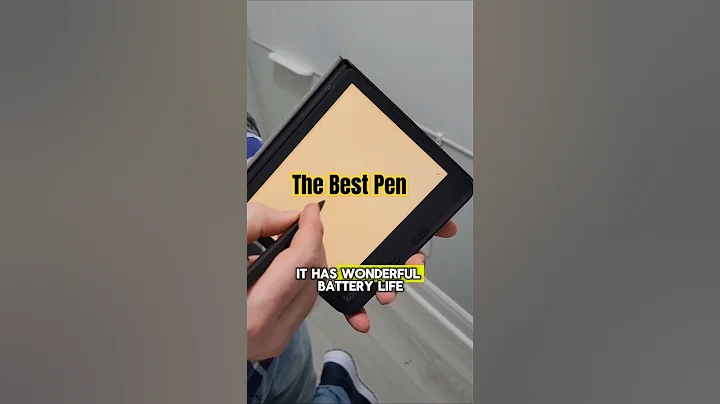The BEST Pen for Kobo Libra Colour 🖊️ 📱 #shorts #reccomended