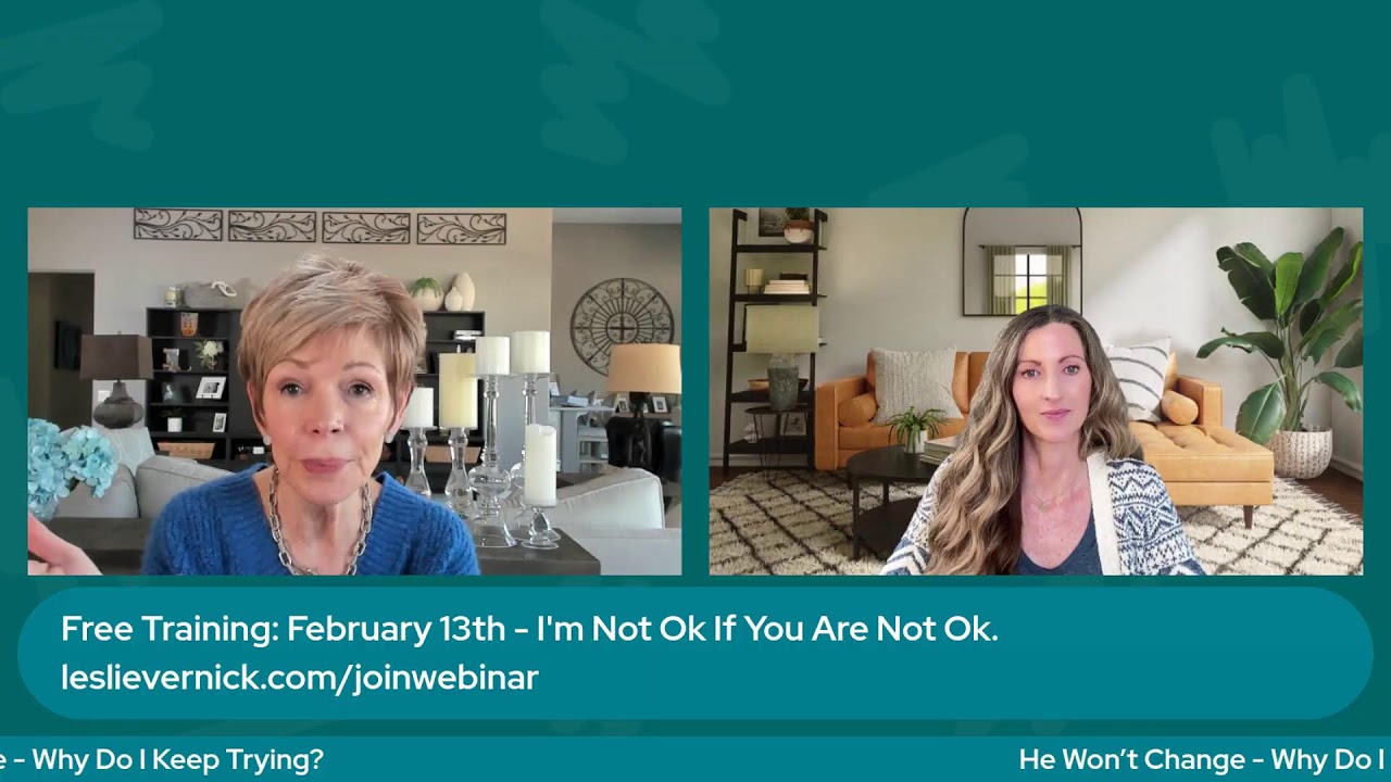 He Won’t Change - Why Do I Keep Trying? (How to Get Unstuck)