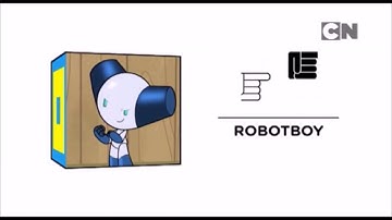 Robotboy Dutch Cartoon Network bumper  - OLD