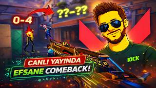SÖZ VERDİM… VE BAŞARDIK! 😱 | EFSANE GERİ DÖNÜŞ #valorant