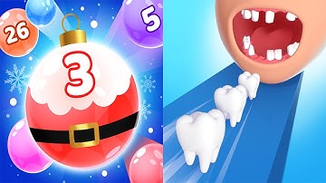 Marble Run 3D VS Smile Rush Android iOS Gameplay (Level 91-100)