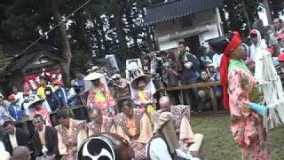 20090915-13　花笠のみなさん入場　～久知八幡宮～