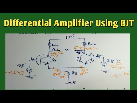 || Differential Amplifier Using BJT | Construction and Working in ...