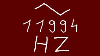 11994 hz triangle