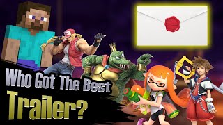 All Super Smash Bros Ultimate Reveal Trailers Ranked!