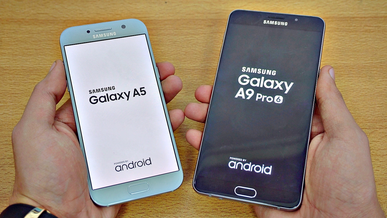 castillo cada Relación Samsung Galaxy A5 (2017) vs Galaxy A9 Pro - Speed Test! (4K) - YouTube
