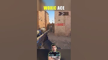 Woxic ACE with 1v3 Clutch! 🔥 #cs2 #woxic