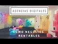 10 tipos de agencias digitales como ideas de negocios rentables