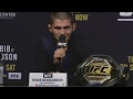 Khabib Is Back With One Liner