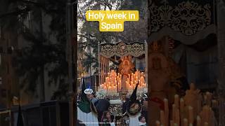 HOLY WEEK | SPAIN | #shortsfeed #traveling #easter #holyweek #shorts #spain #europe #barcelona
