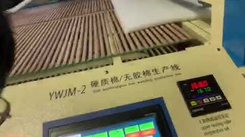 Glue free wadding plant/stiff wadding line/mattress pad machine