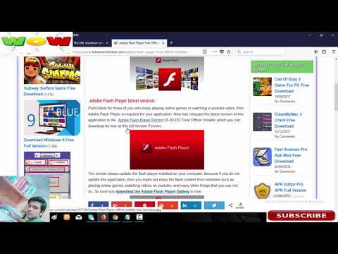 youtube adobe flash player free download