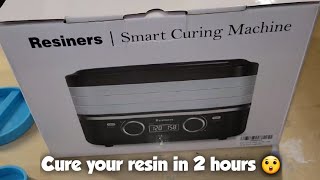 Cure resin in 2 hours??? Trying resiners smart curing machine
