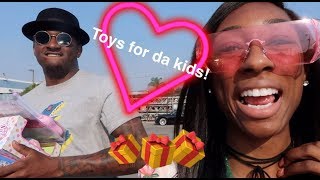 CHRIS BROWN TOY DRIVE- VLOG