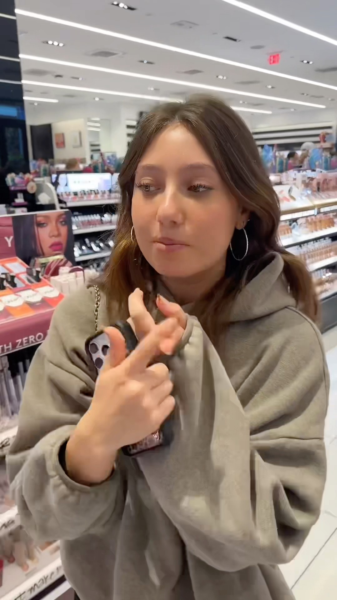 how much did she spend on my credit card this time ? ​⁠@NicoletteDurazzo #christmaslist #sephora