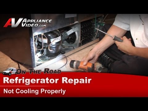 Frigidaire Refrigerator Repair - Not Cooling - Hard Start Relay Overload Kit -