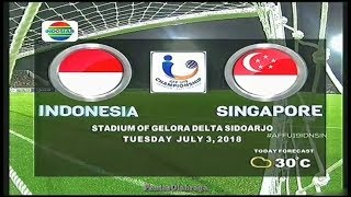 Indonesia vs Singapore Highligts and all goal (4-0) •AFF Cup U19• 03/07/18