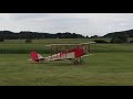 Zeitlupenlandung ,Curtiss Jenny JN 4 D2 Flying Circus,,7m Spannweite und nur 24,95 Kg