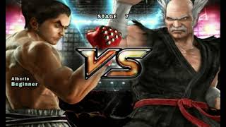 Tekken 5 - PS2 - Time Attack - Kazuya Mishima - 2m 26s 940ms
