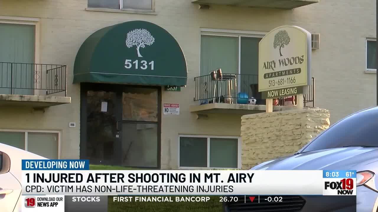 1 person injured after shooting in Mt. Airy; CPD investigating - YouTube