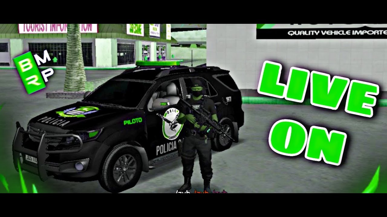 LIVE ON💥 JOGANDO BMRP COM INSCRITOS😍SAMP GTA RP BMRP ANDROID/PC - YouTube