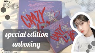 【ITZY】 crazy in love special edition unboxing