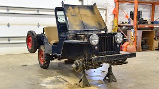 Mud Kills!  Full Service on my Grandpa's Willys Jeep