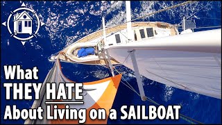 Life on a sailboat w/ a baby - Tour & Biggest challenges