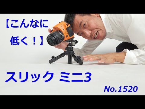 【こんなに低く】スリック ミニ3（動画No.1520） - YouTube