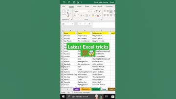 Helpful excel tricks 💯 🤯 #insert #excelshortcuts #exceltips #exceltricks #exceltipsandtricks