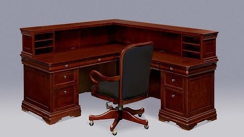 L Shaped Reception Desk