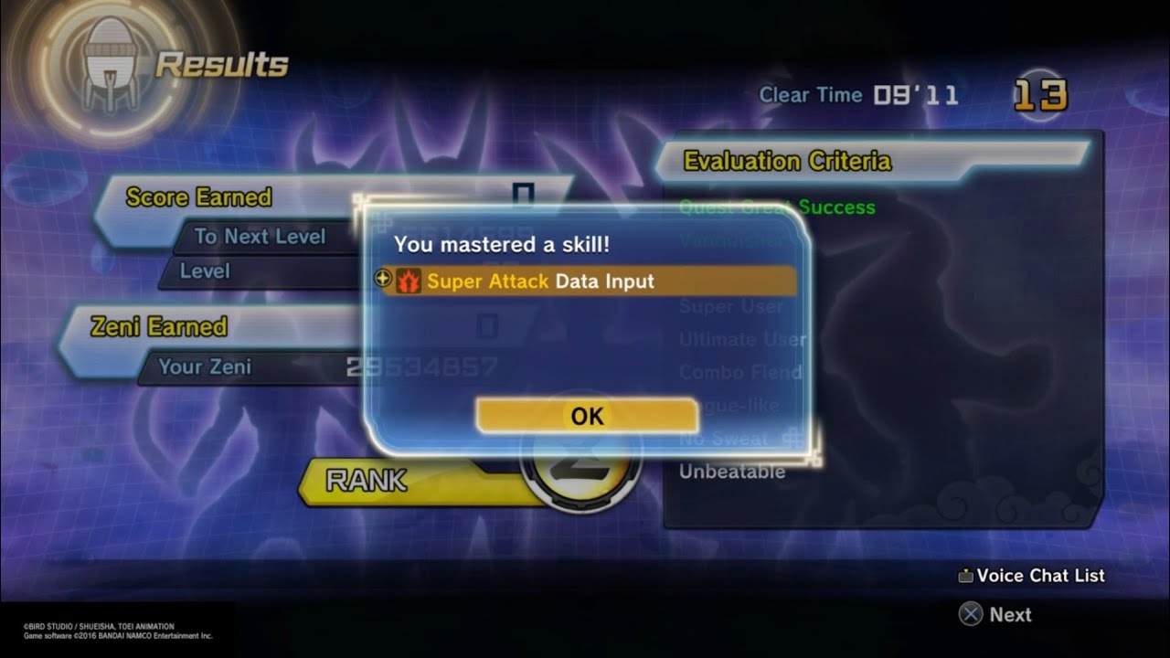 Xenobros Unlocking Data Input DRAGON BALL XENOVERSE 2 YouTube