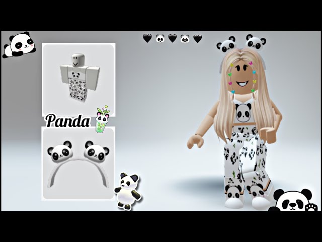 22 ideias de Roblox  roblox, coisas grátis, roupa de panda