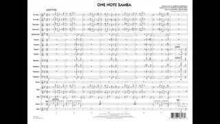 Video thumbnail of "One Note Samba by Antonio Carlos Jobim/arr. Paul Murtha"