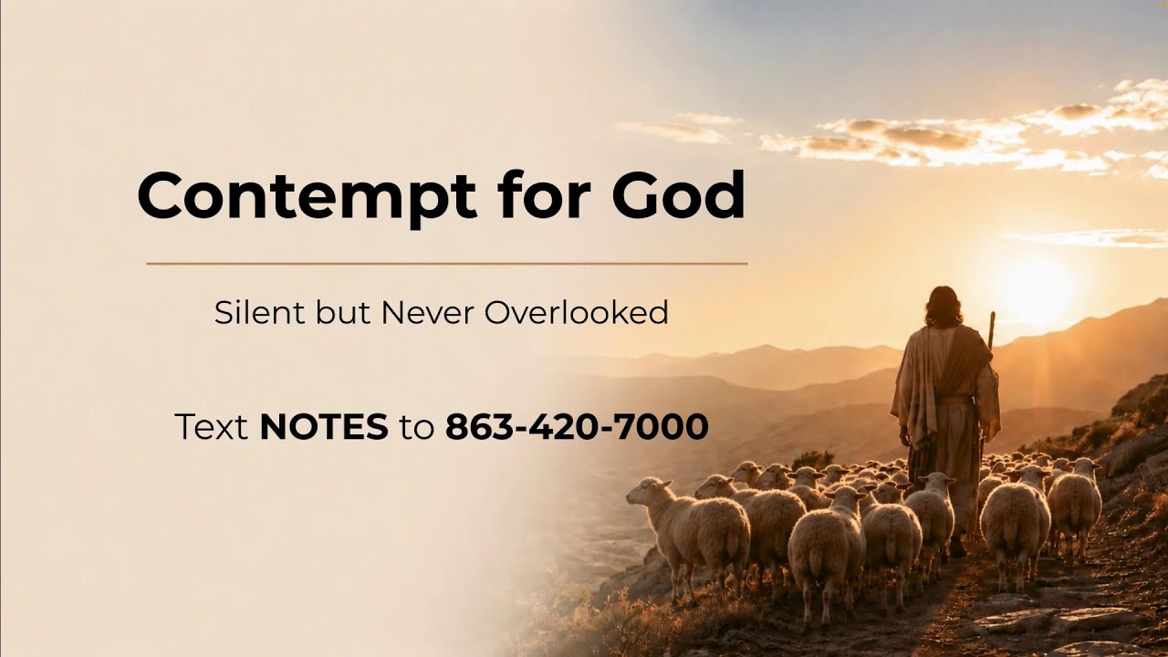 Contempt for God: Silent but Never Overlooked