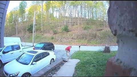 Man Slips on Porch While Heading Outside and Falls Down - 1656431